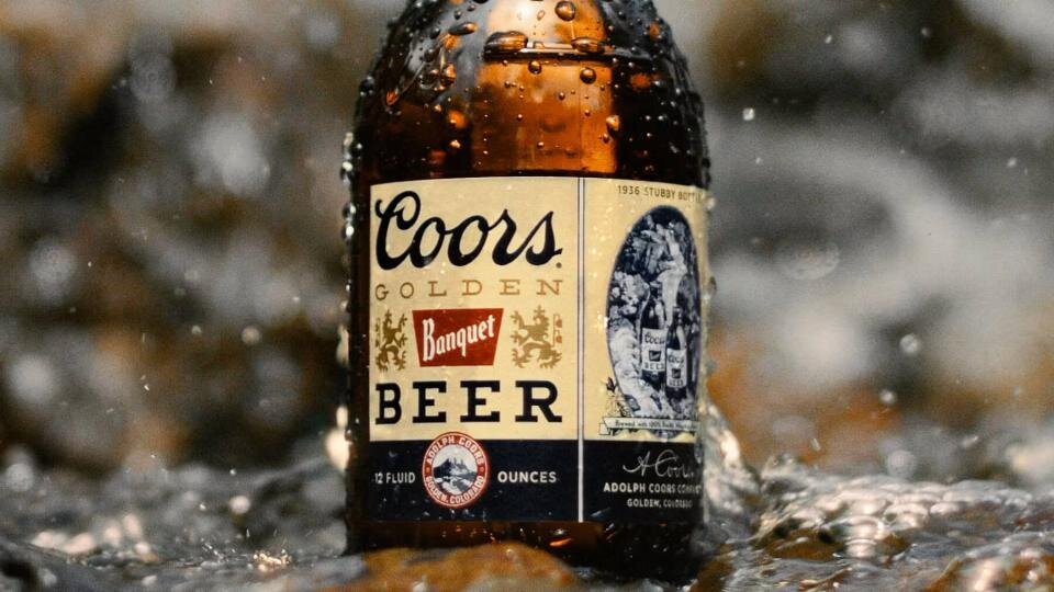 An ice cold Coors Banquet